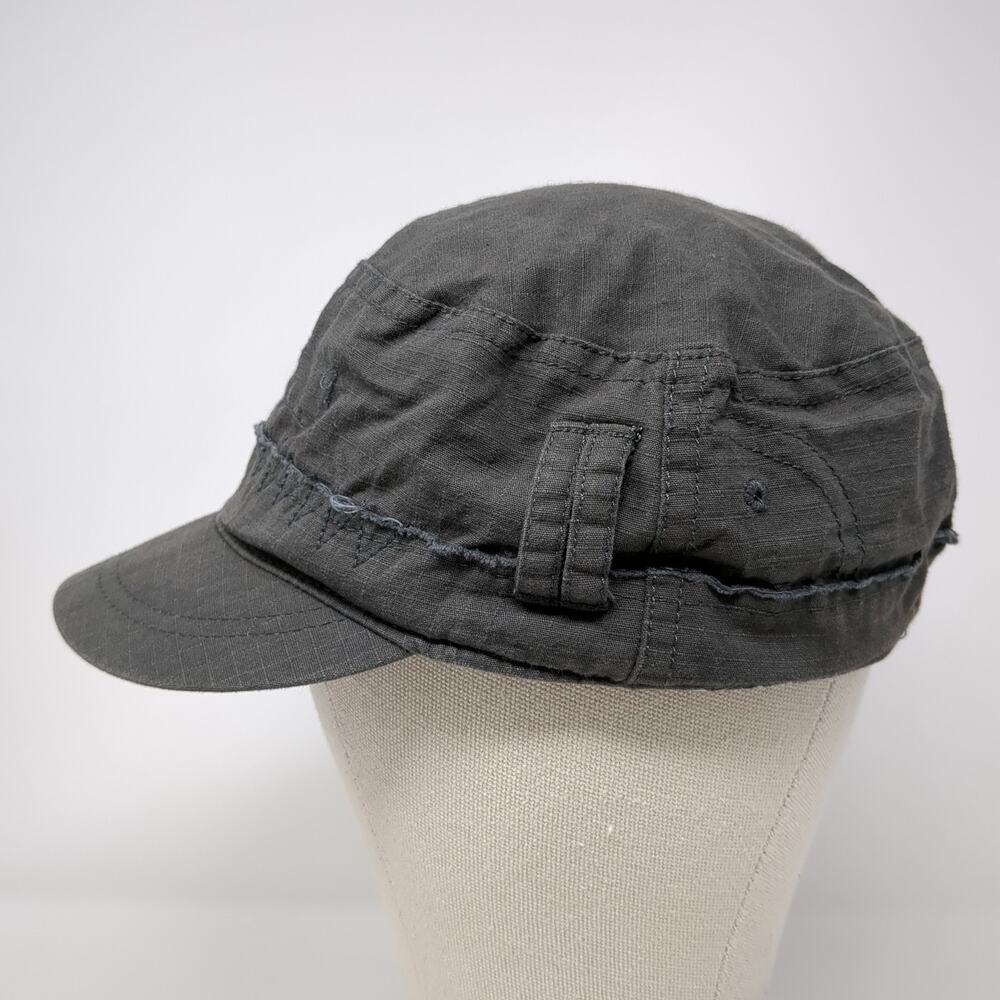 D&Y Fitted Cadet Army Cap Hat Solid Gray One Size… - image 3